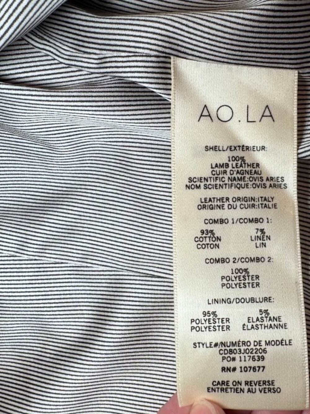 NWOT Alice + Olivia AO.LA Avril Hooded 100% Leather Biker Jacket Barbie Pink - M - Picture 9 of 16